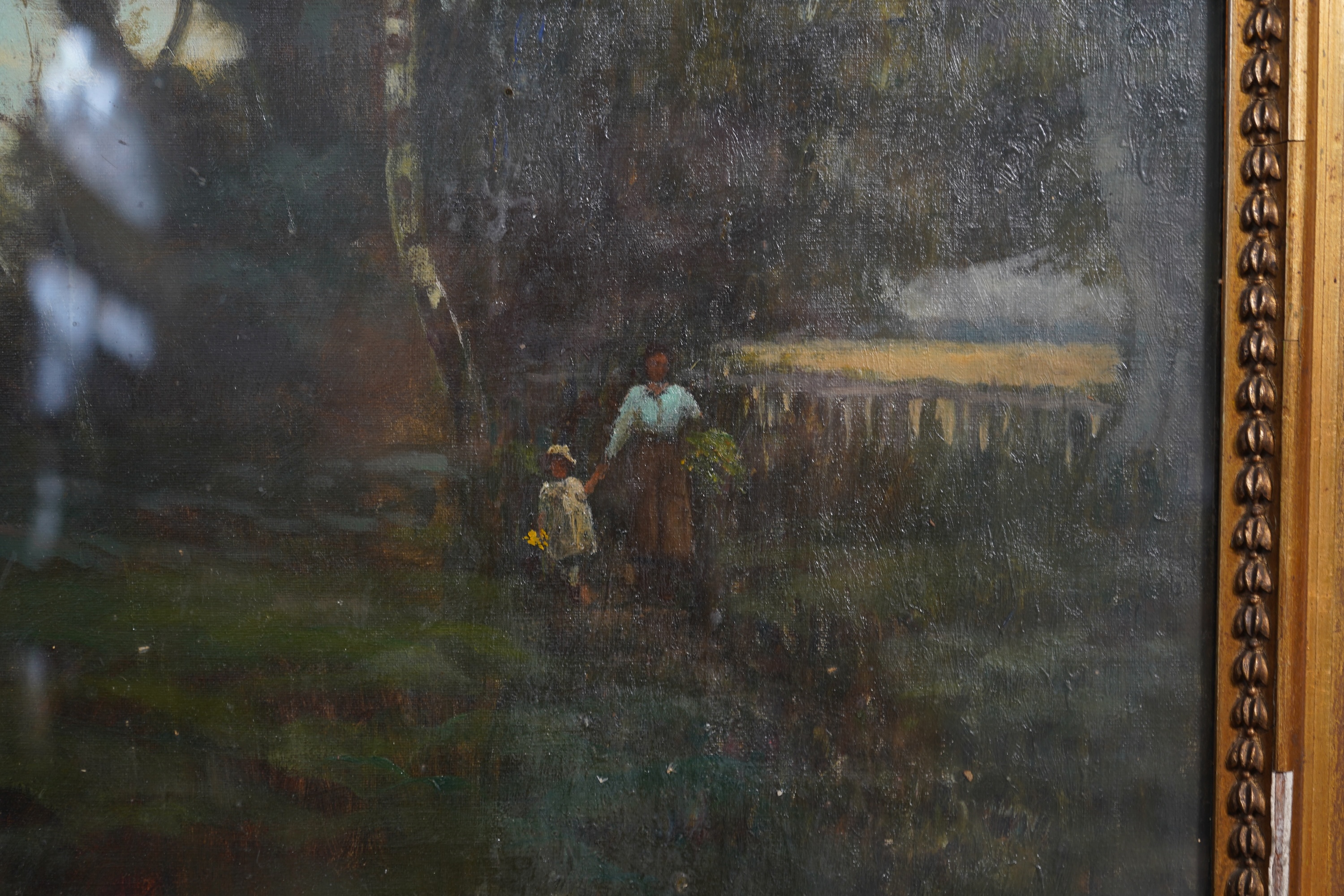 Edwin Sherwood Calvert RSW, (1844-1898), 'The Lake'